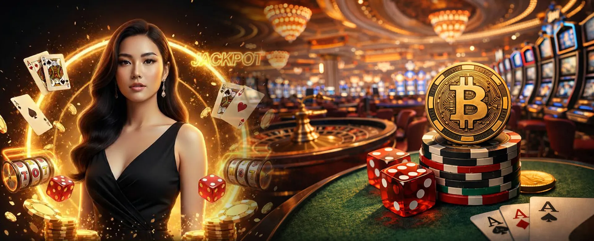 bmw55 Live Casino dealer welcoming players
